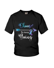 Choose to keep going Youth T-Shirt tile