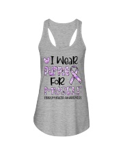 I wear purple Ladies Flowy Tank tile
