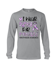 I wear purple Long Sleeve Tee tile