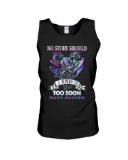 No story should end too soon Unisex Tank tile