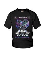 No story should end too soon Youth T-Shirt tile