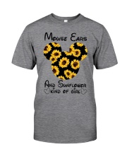 Mouse ears and sunflower of girl Classic T-Shirt tile
