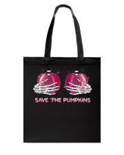 Save the pumpkins Halloween Tote Bag tile