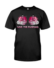 Save the pumpkins Halloween Classic T-Shirt front