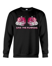 Save the pumpkins Halloween Crewneck Sweatshirt tile