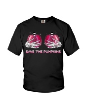Save the pumpkins Halloween Youth T-Shirt tile
