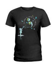 The world is a better place with you in it Ladies T-Shirt tile