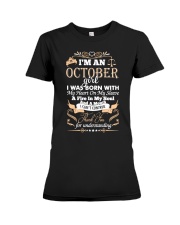 I'm an October Woman Shirt Premium Fit Ladies Tee thumbnail