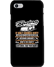 DIRT TRACK RACING - GENTLEMENT Phone Case thumbnail