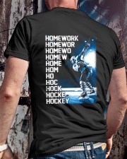 HOCKEY HOMEWORK Classic T-Shirt lifestyle-mens-crewneck-back-2
