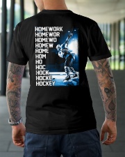 HOCKEY HOMEWORK Classic T-Shirt lifestyle-mens-crewneck-back-3