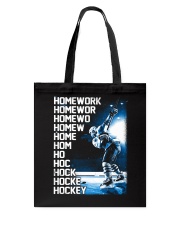 HOCKEY HOMEWORK Tote Bag thumbnail