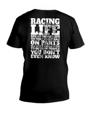 DRAG RACING LIFE V-Neck T-Shirt thumbnail