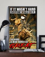 Bull Riding - MAKE US GREAT 11x17 Poster lifestyle-poster-2