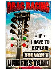 Drag racing Poster 11x17 Poster front