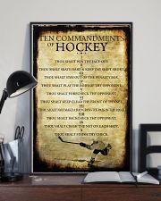 HOCKEY TEN COMMANDMENTS 11x17 Poster lifestyle-poster-2