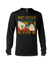 BEST CAT DAD EVER Long Sleeve Tee thumbnail