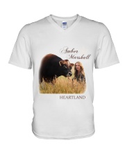 Amber marshall Lovers V-Neck T-Shirt thumbnail