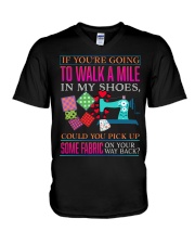 QUILTING - PAST BUYERS EXCLUSIVE V-Neck T-Shirt thumbnail
