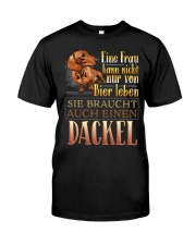 Dackelbesitzer Classic T-Shirt front