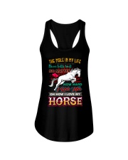 HORSE GIRL - PAST BUYERS EXCLUSIVE Ladies Flowy Tank thumbnail