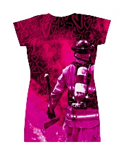 FIREFIGHTER'S WIFE All-over Dress back