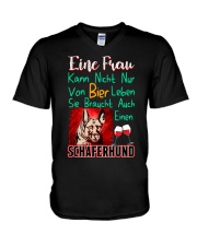 Schaferhund V-Neck T-Shirt thumbnail