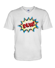 Duh V-Neck T-Shirt thumbnail