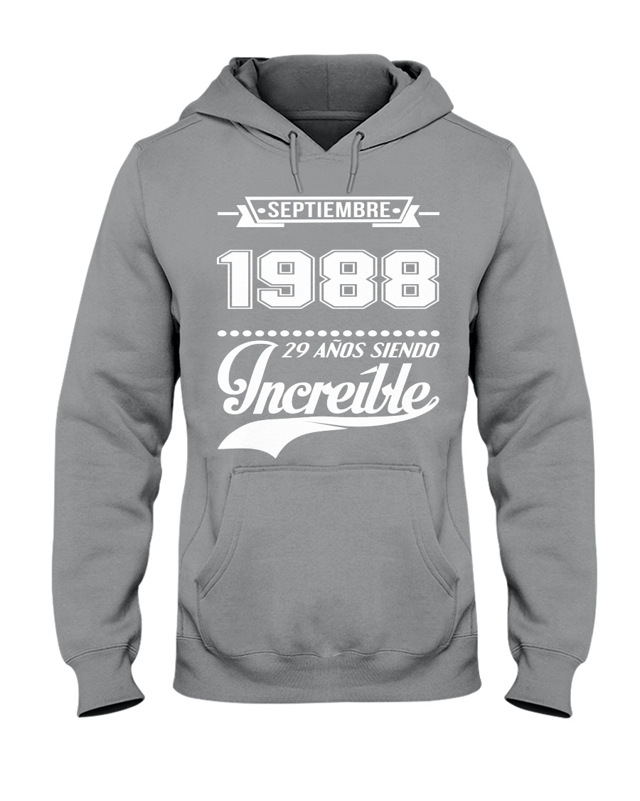 Septiembre 1988 Hooded Sweatshirt