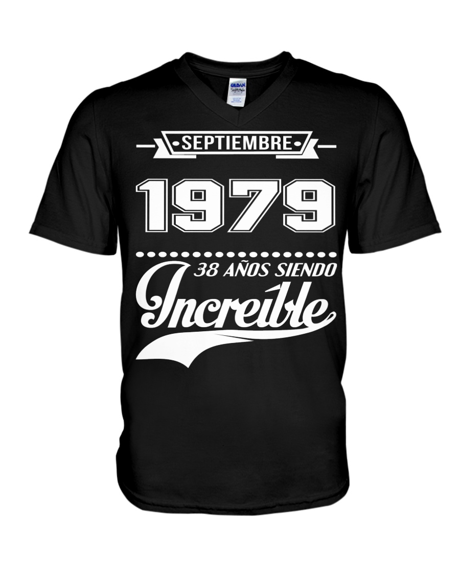 Septiembre 1979 V-Neck T-Shirt