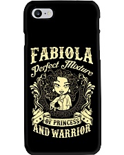 PRINCESS AND WARRIOR - Fabiola Phone Case thumbnail
