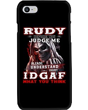 Rudy- IDGAF WHAT YOU THINK M003 Phone Case thumbnail