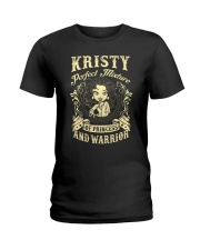 PRINCESS AND WARRIOR - Kristy Ladies T-Shirt front