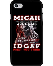 Micah - IDGAF WHAT YOU THINK M003 Phone Case thumbnail