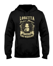 PRINCESS AND WARRIOR - Loretta Hooded Sweatshirt thumbnail