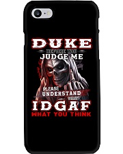 Duke - IDGAF WHAT YOU THINK M003 Phone Case thumbnail