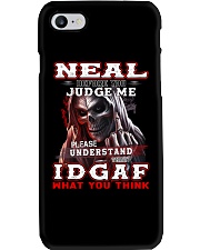 Neal - IDGAF WHAT YOU THINK M003 Phone Case thumbnail