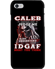 Caleb - IDGAF WHAT YOU THINK M003 Phone Case thumbnail