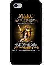 Marc - Warrior of God M004 Phone Case thumbnail