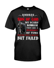 Andres - Son Of God Classic T-Shirt front