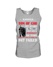 Andres - Son Of God Unisex Tank thumbnail