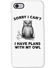 I have plans with owl Phone Case thumbnail