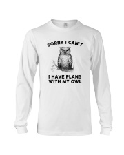 I have plans with owl Long Sleeve Tee thumbnail