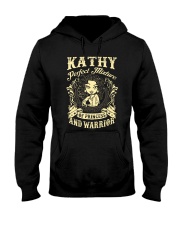 PRINCESS AND WARRIOR - Kathy Hooded Sweatshirt thumbnail