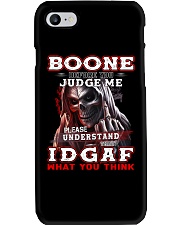 Boone - IDGAF WHAT YOU THINK M003 Phone Case thumbnail