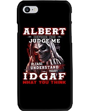 Albert - IDGAF WHAT YOU THINK Phone Case thumbnail