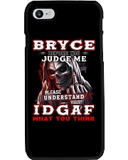 Bryce - IDGAF WHAT YOU THINK M003 Phone Case thumbnail