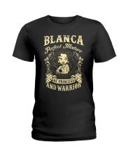 PRINCESS AND WARRIOR - BLANCA Ladies T-Shirt front
