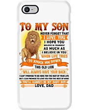 TO MY SON - LOVE - DAD Phone Case thumbnail