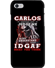 Carlos - IDGAF WHAT YOU THINK M003 Phone Case thumbnail